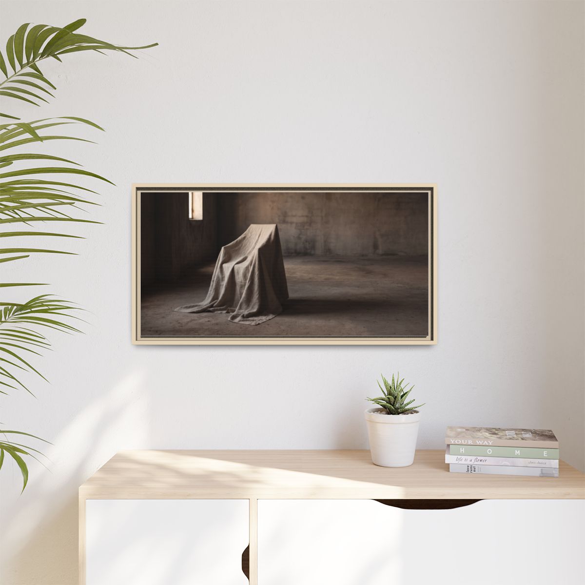 Framed Matte Canvas - Echoes of Calm