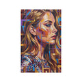 Microfiber Tea Towel - Shattered Elegance | Echovira Gallery