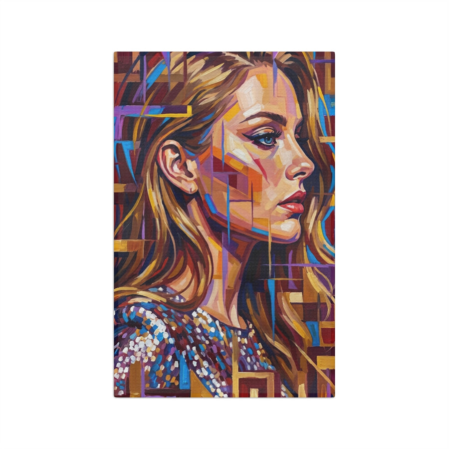 Microfiber Tea Towel - Shattered Elegance