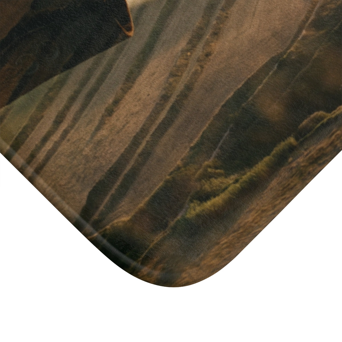 Bath Mat - The Infinite Touch | Ethereal Coastal Art |...
