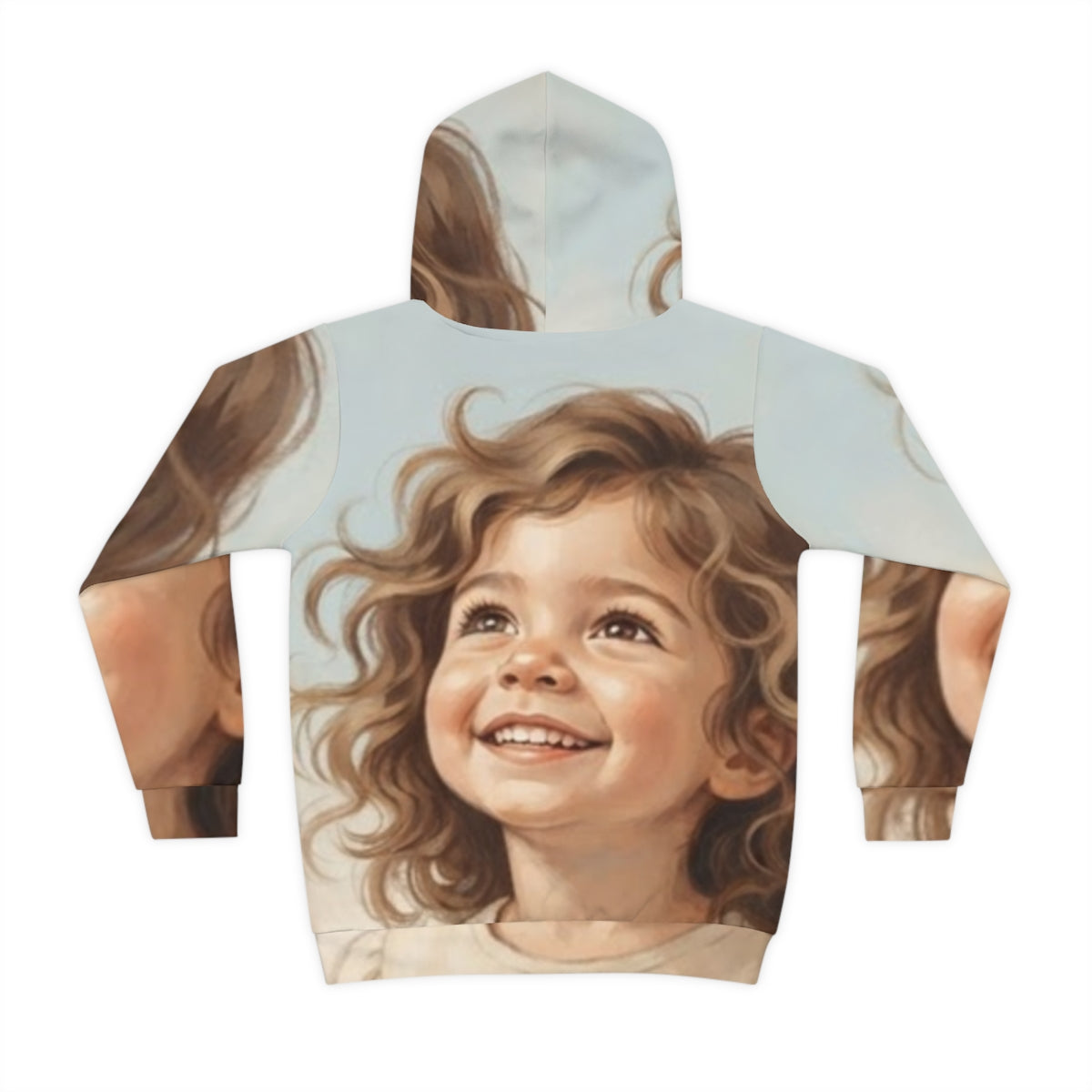 Children's Hoodie - Floating Castles | Echovira Gallery