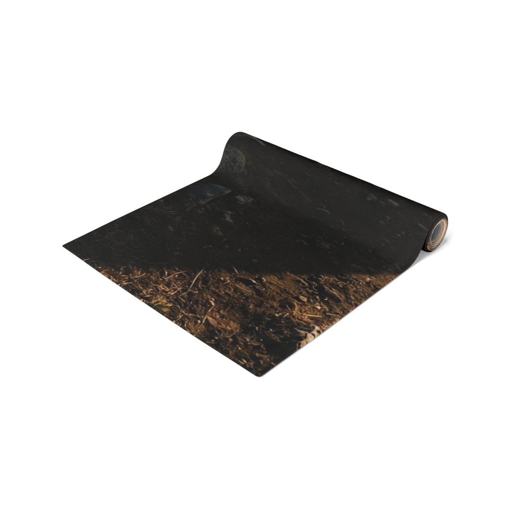 Table Runner - Ancient Dawn Mountains | Echovira Gallery