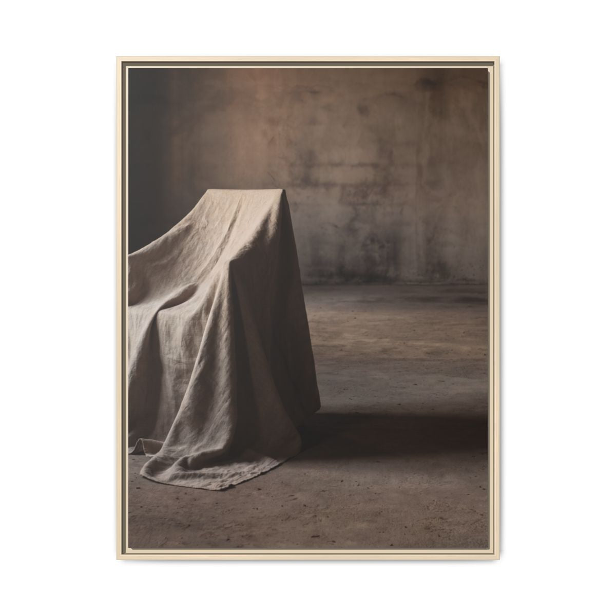 Framed Matte Canvas - Echoes of Calm