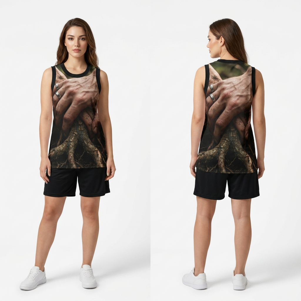 Forest Roots Unisex Basketball Jersey