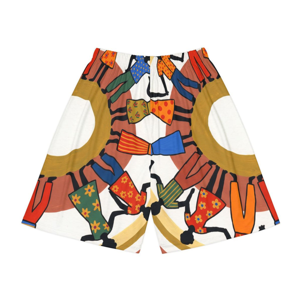 Men's Sports Shorts - Unity Mandala Folk Art | Echovira...