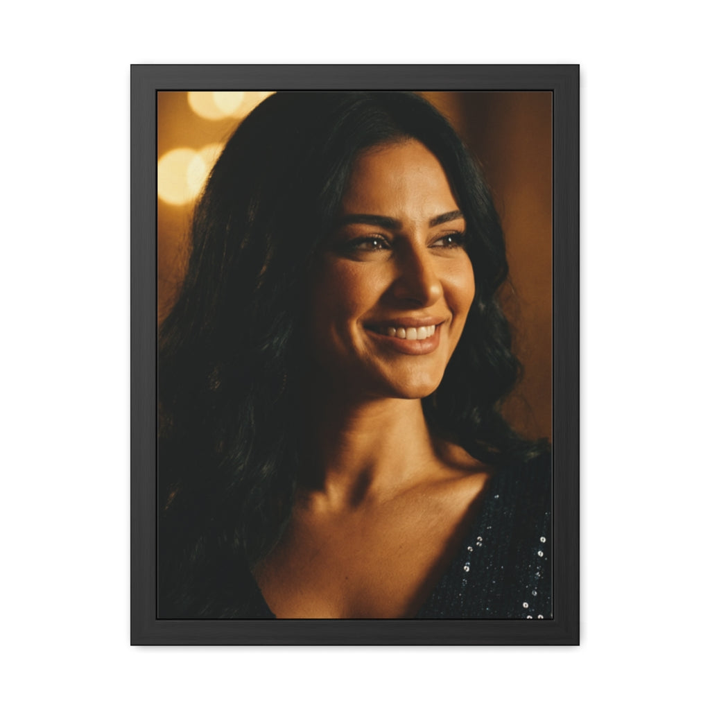 Framed Poster - Cinematic Portrait — Portrait