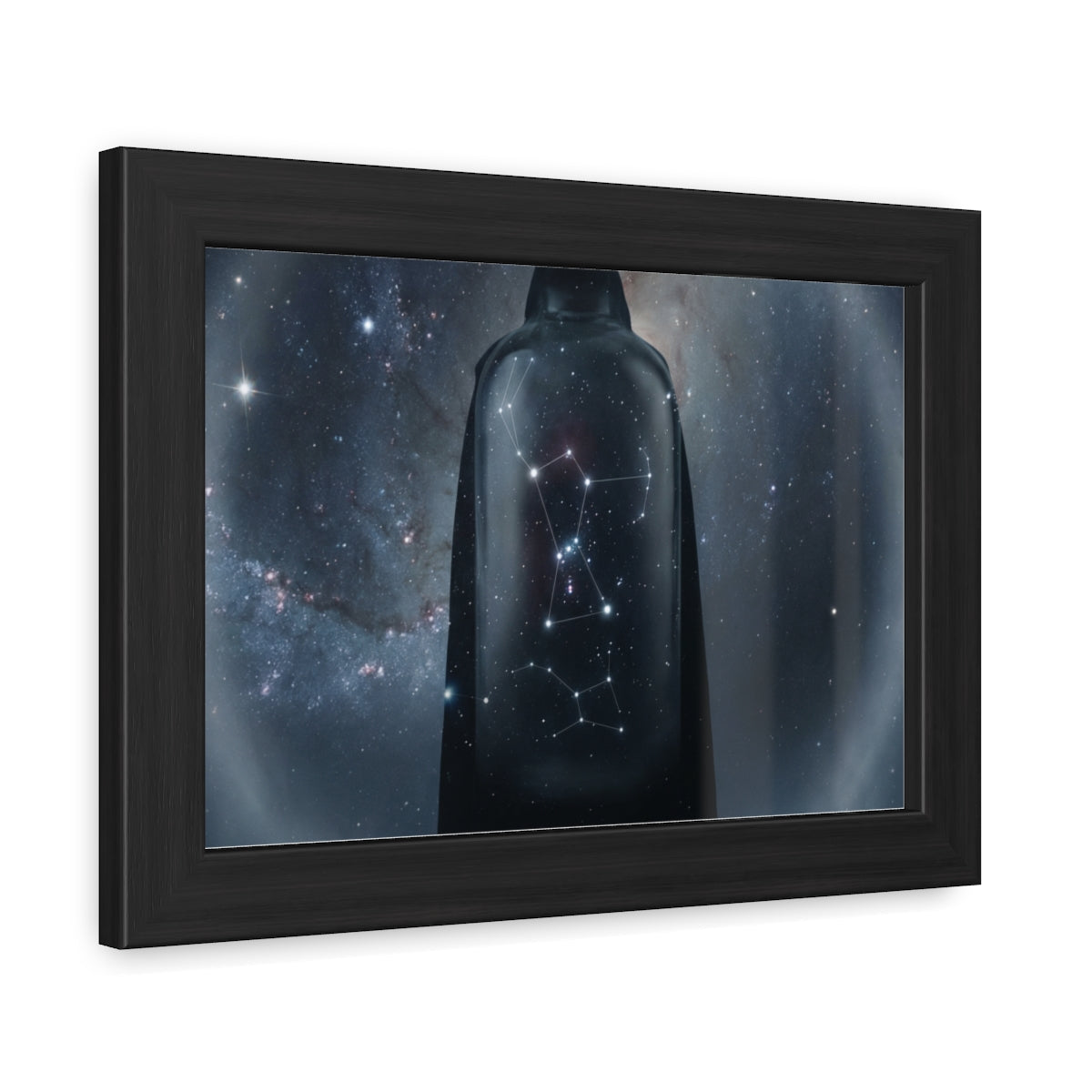 Framed Poster - Orion Cosmic Voyager — Landscape (10×8, 12×8, 11×9, 14×11, 17×11, 16×12, 18×12, 20×16, 24×16, 24×18, 30×20, 32×24, 36×24, 40×26 & 48×32)