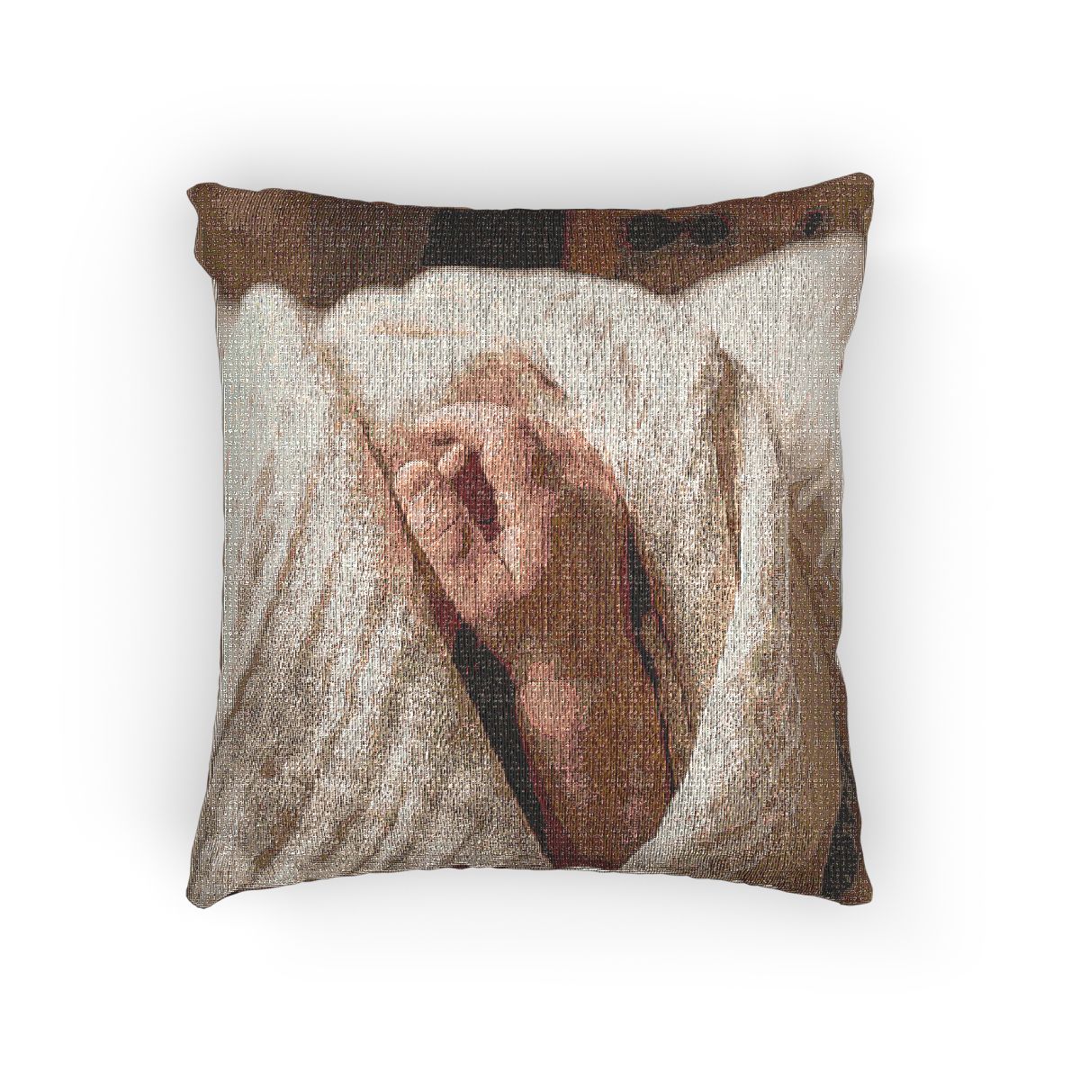 Woven Pillow - Soft Texture Neutral
