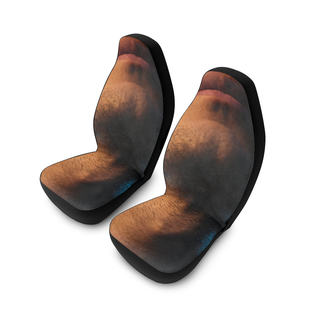 Polyester Car Seat Covers - Neon Horizon Portrait | Echovira...