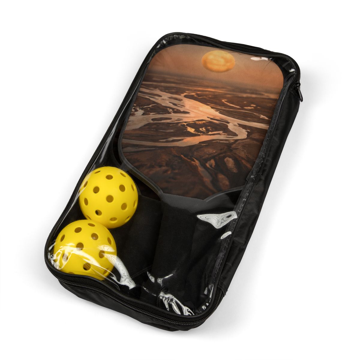 Pickleball Kit - Sunlit River Delta | Echovira Gallery