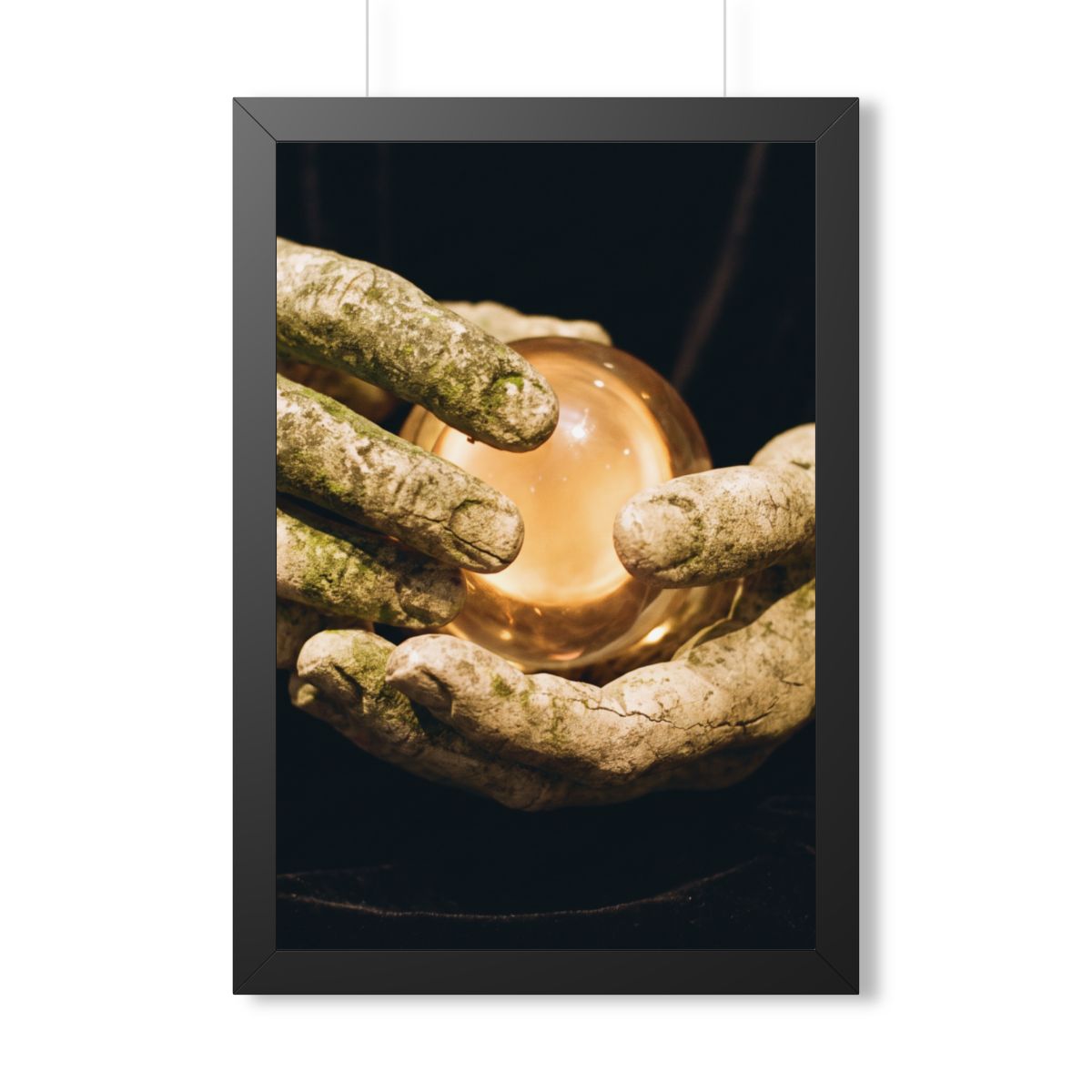 Framed Vertical Poster - Ancient Sight — Black (11×14... |...