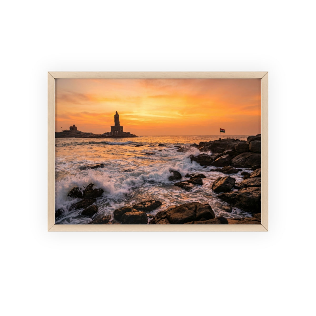 Framed Poster - Golden Hour Horizon
