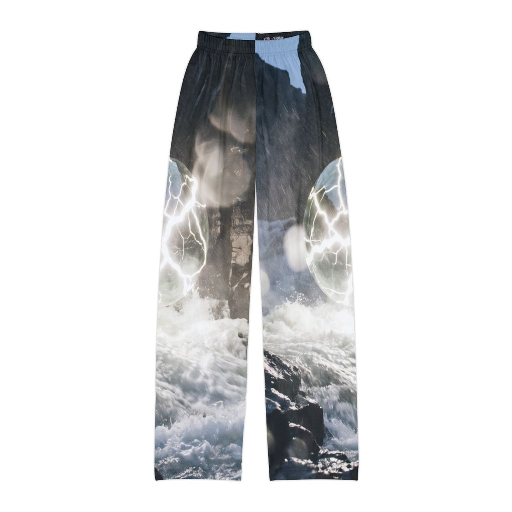 Kids Lounge Pants Glowing Orb River Art