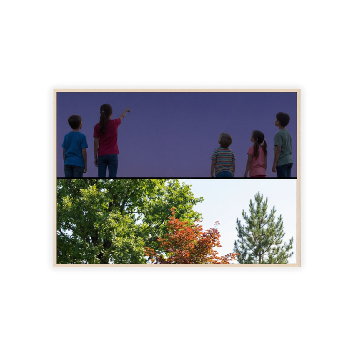 Posters with Wooden Frame - Woodland Explorer