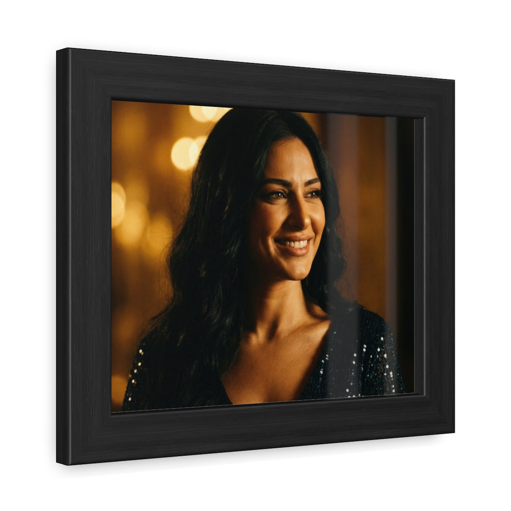 Framed Poster - Cinematic Portrait — Landscape
