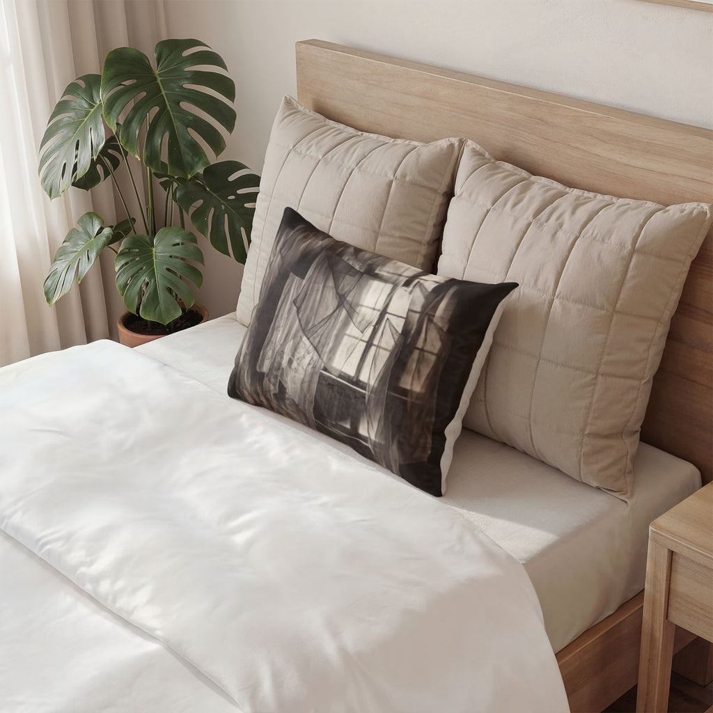 Cotton Pillow Sham - Spectral Veils | Echovira Gallery