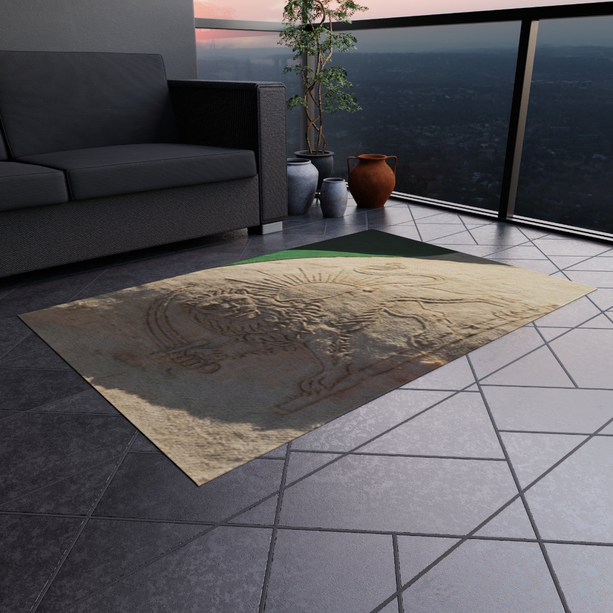 Outdoor Rug - Distressed Heritage