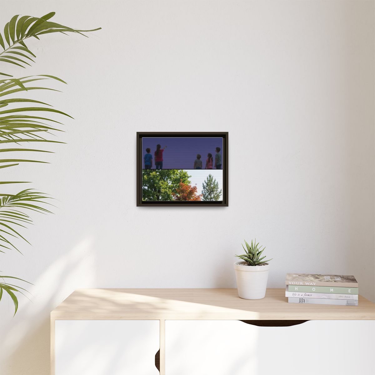 Matte Canvas, Framed - Stardust & Forest Discovery —... |...