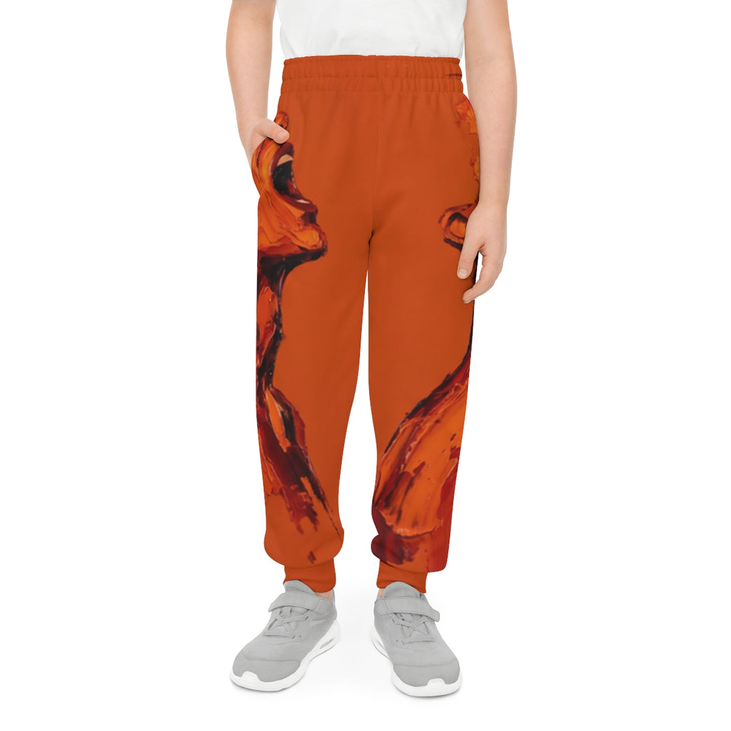 Youth Joggers - Fiery Sunset Joggers | Echovira Gallery