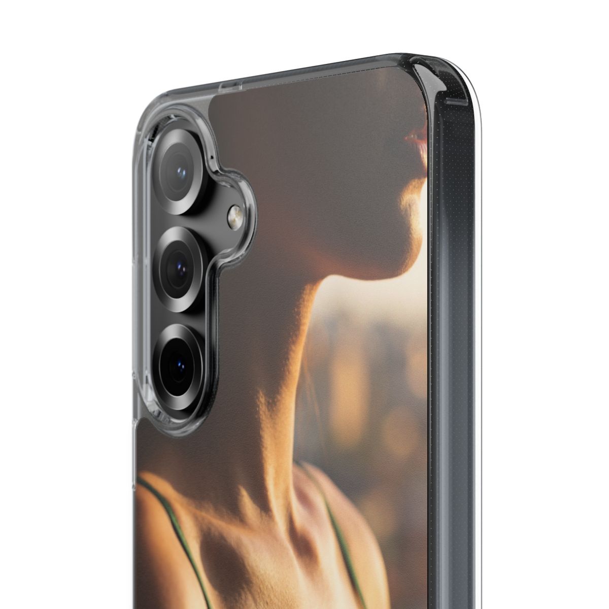 Clear Impact-Resistant Cases - Clear Phone Case - Emerald...