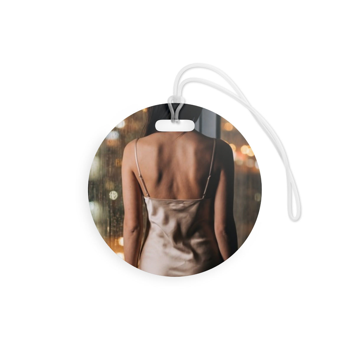 Luggage Tags - Shimmering City Grid (3pcs) | Echovira...
