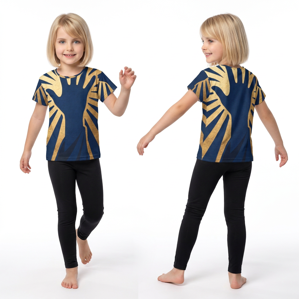Kids Sports Jersey Radiant Celestial Hand