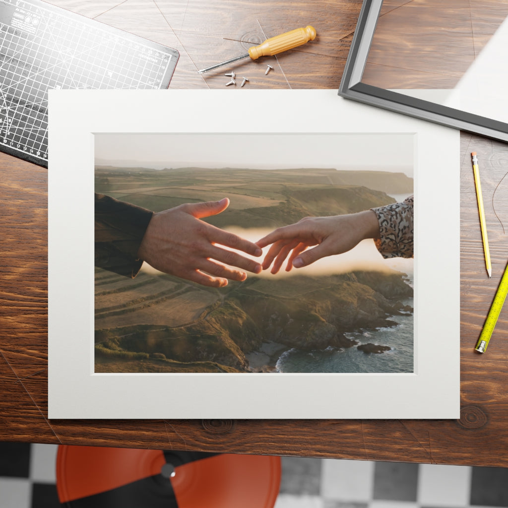Fine Art Prints - The Infinite Touch | Ethereal Coastal Art...