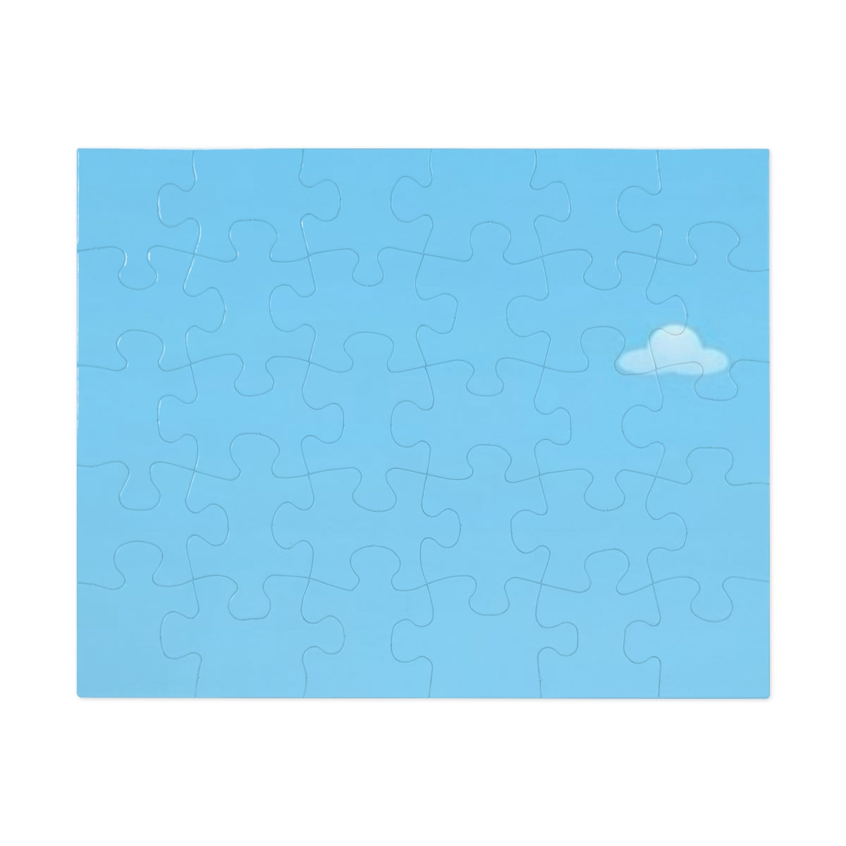 Jigsaw Puzzle with Tin - Sunny Meadow Rolling Hills Artwork...