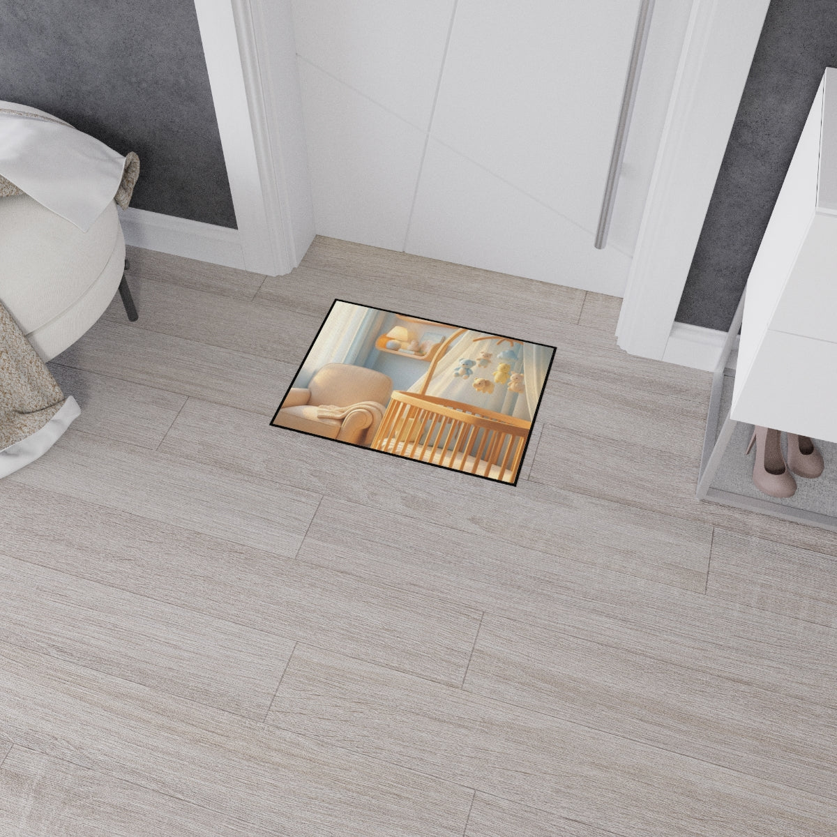 Cozy Welcome Heavy Duty Floor Mat - Entry