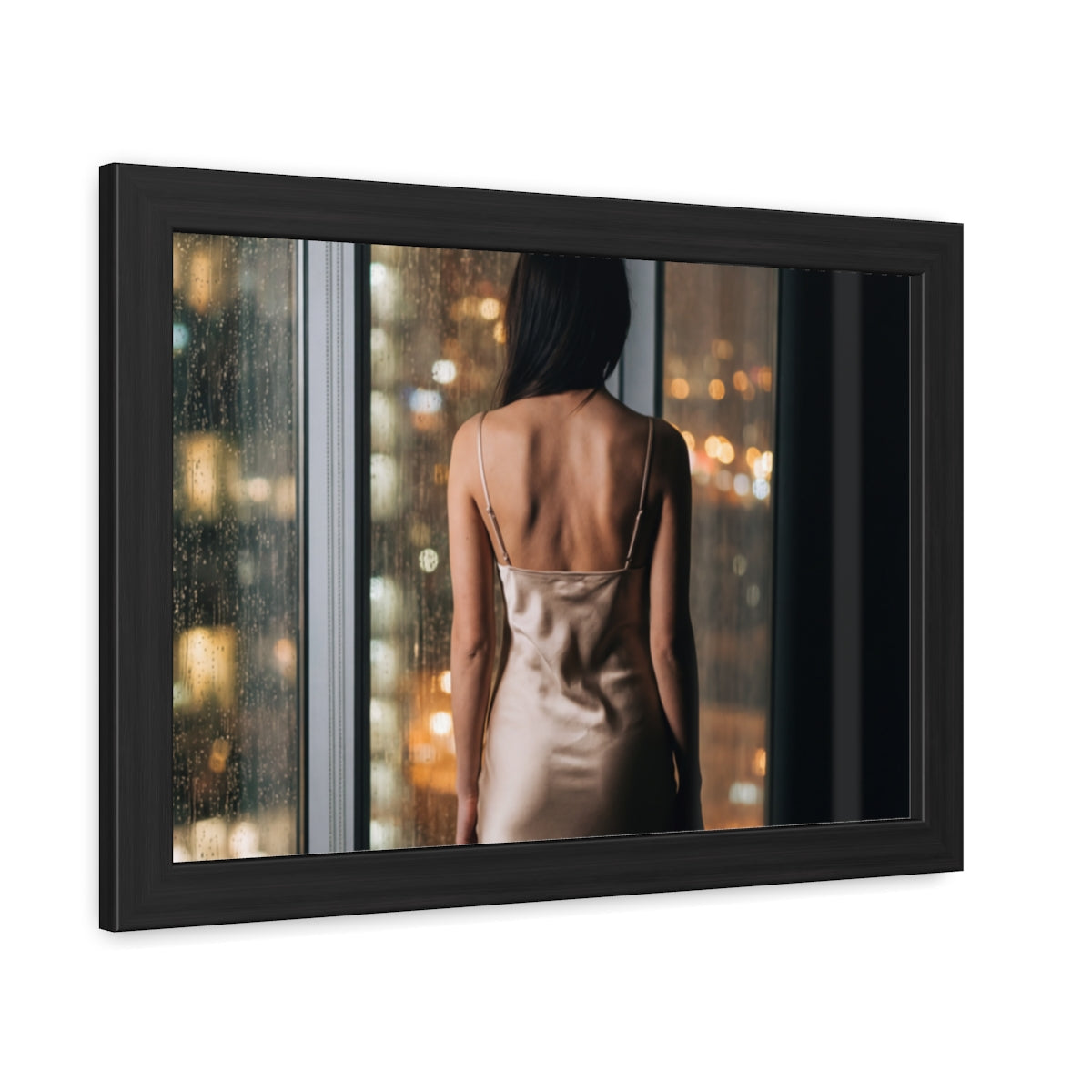 Framed Posters - Urban Solitude — Landscape