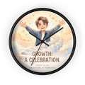 Wall Clock - Steps to Joy Celestial | Echovira Gallery