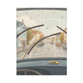 Toddler Blanket - Rainy Day Town | Echovira Gallery