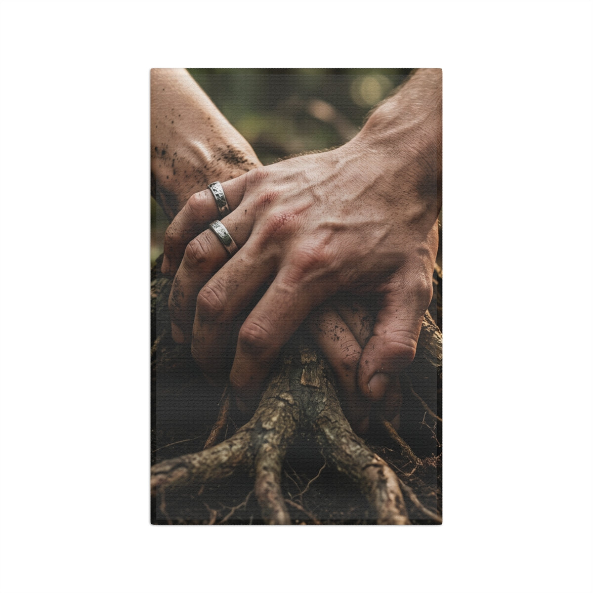 Forest Roots Microfiber Tea Towel