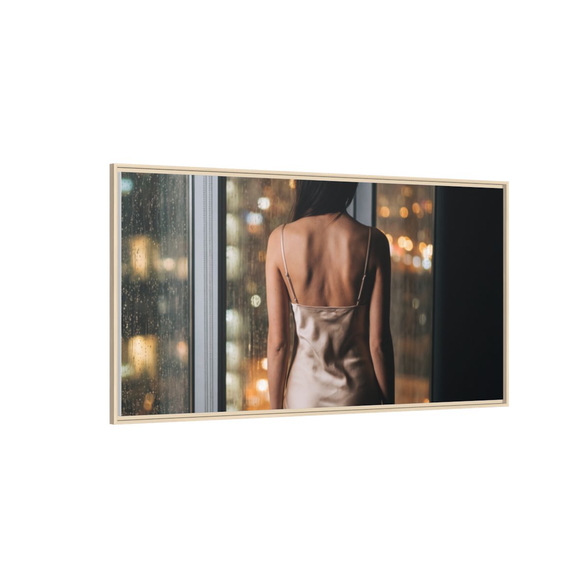 Framed Matte Canvas - Cinematic Nights