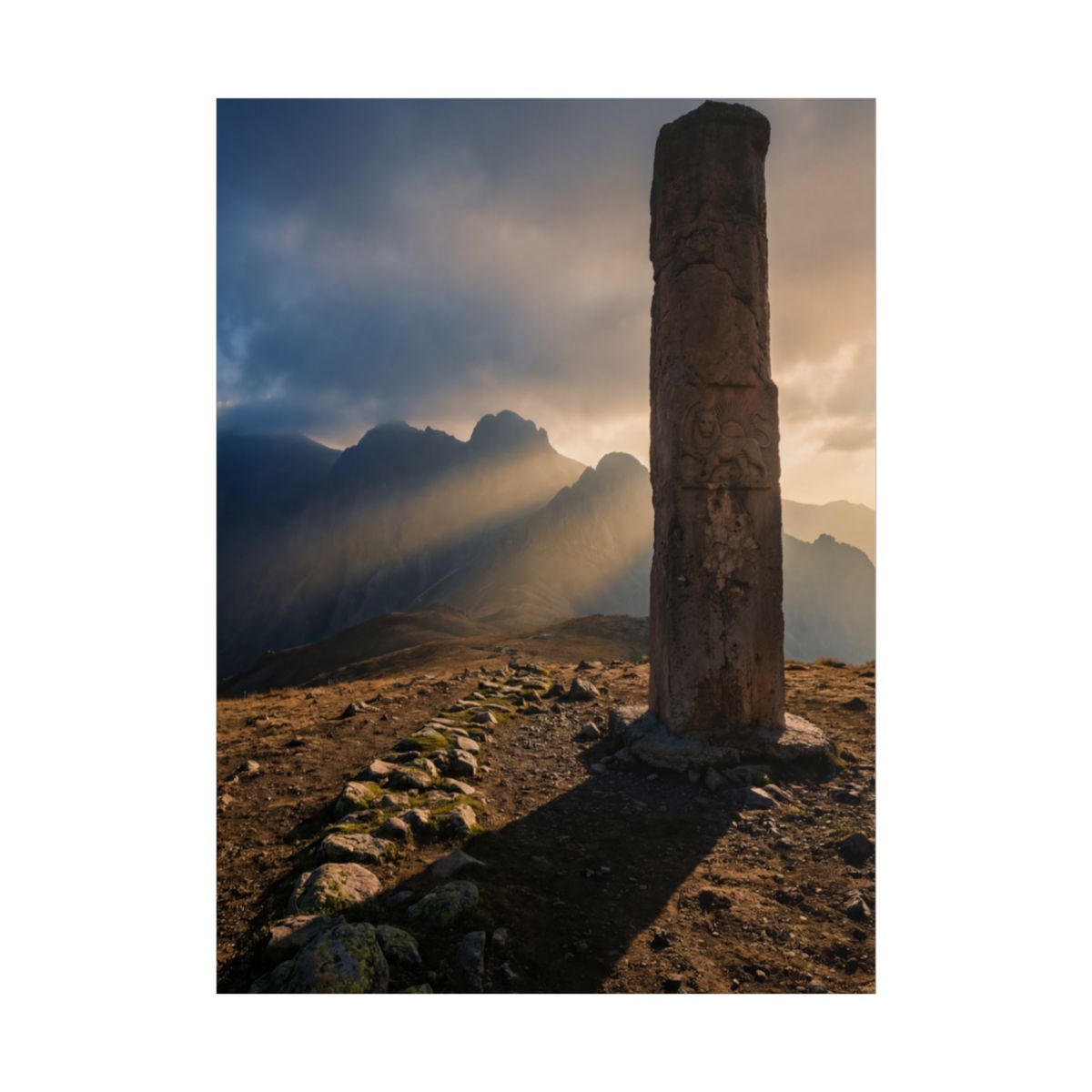 Unframed Poster - Golden Sunbeams