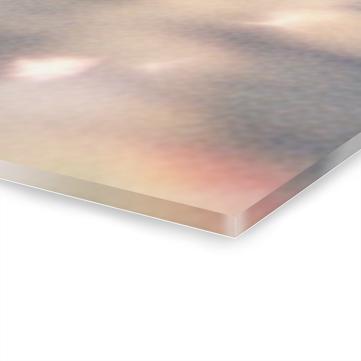 Acrylic Prints of Golden Hour Crowd