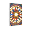Matte Canvas, Framed - Unity Mandala Folk Art (8×10, 9×12......