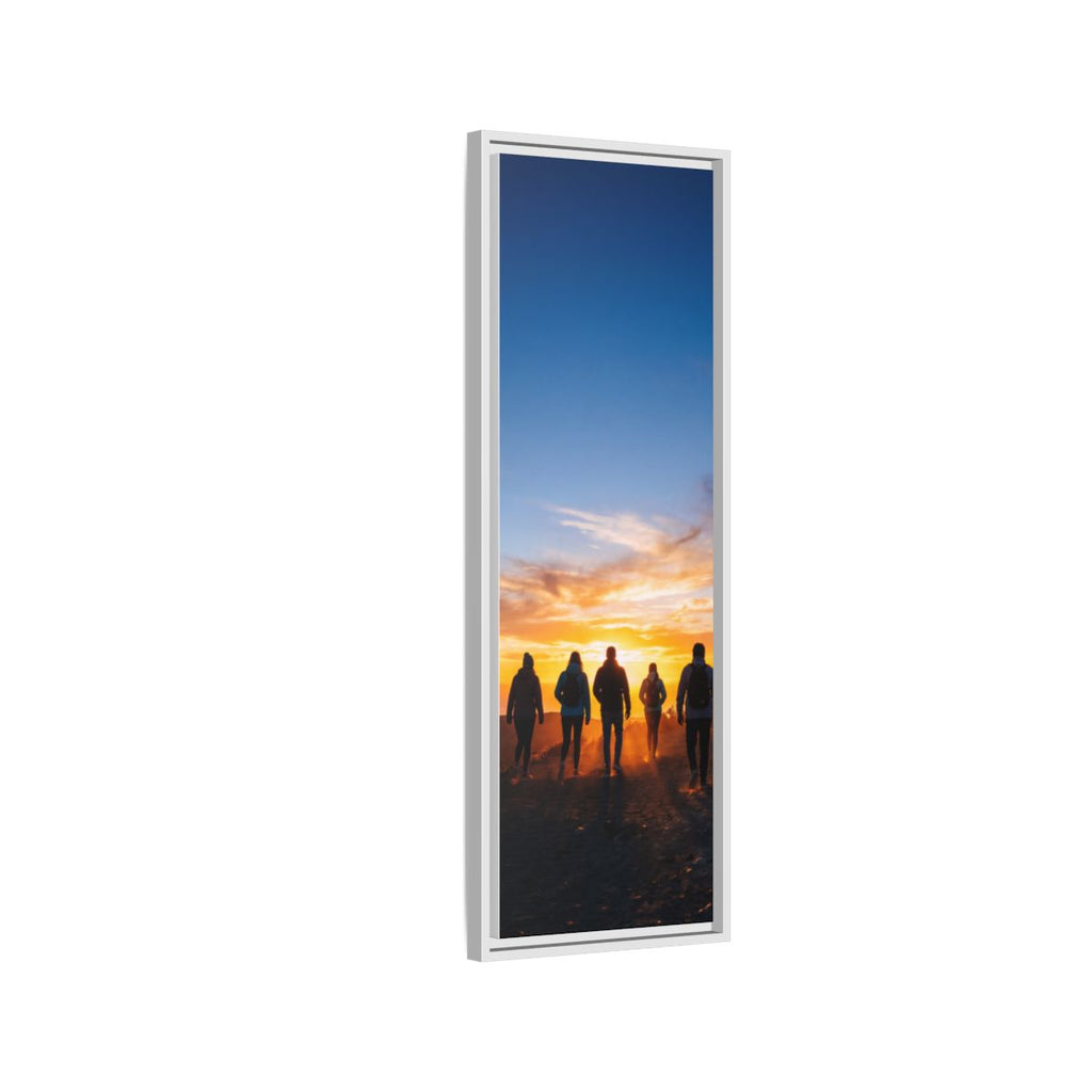 Matte Canvas, Framed - Epic Dawn Trek