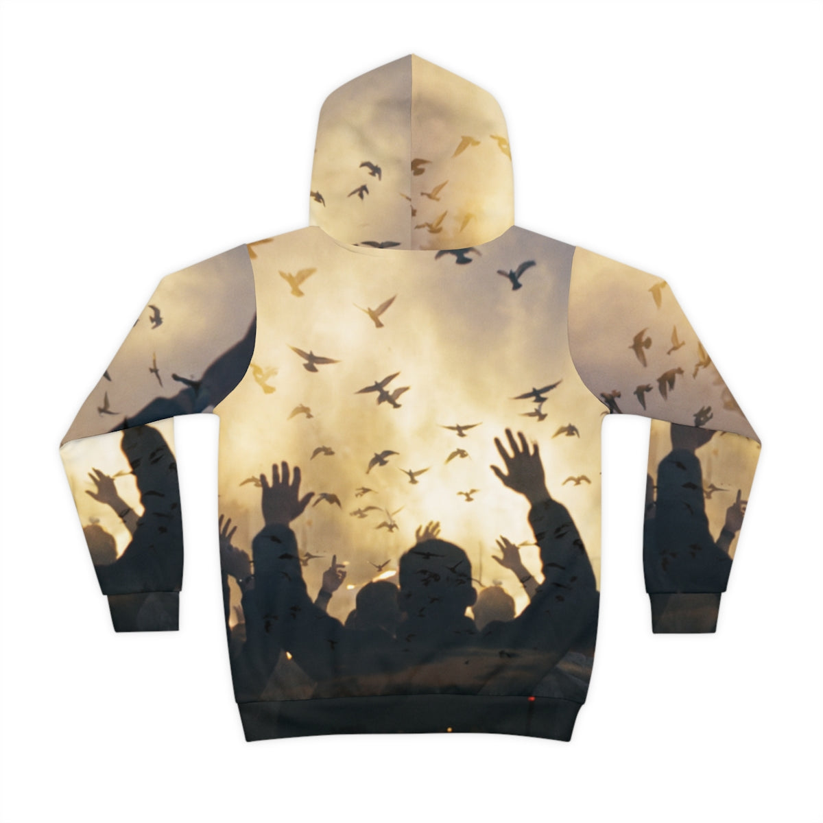 Children's Hoodie with Golden Solstice Art