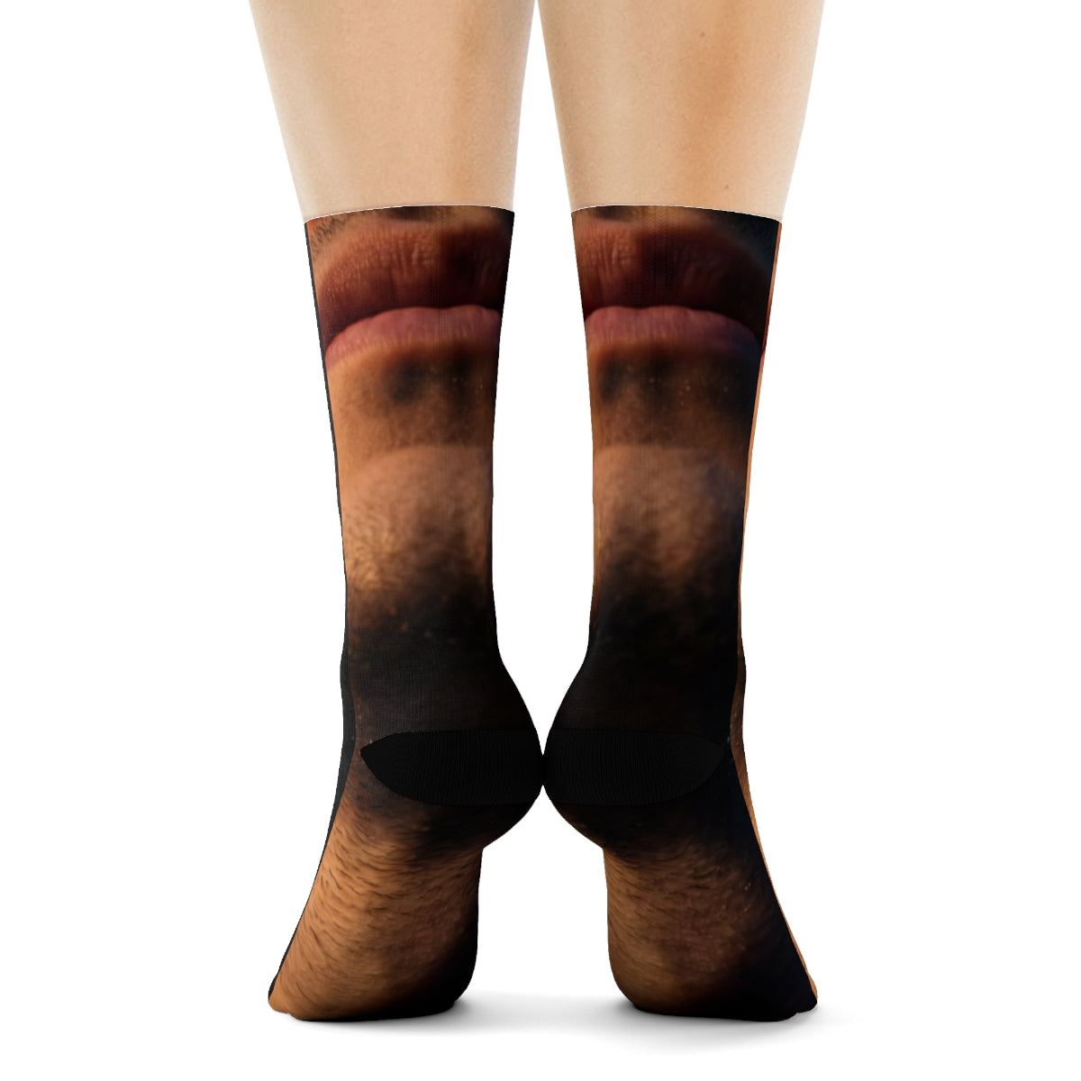 Crew Socks - Neon Noir Step