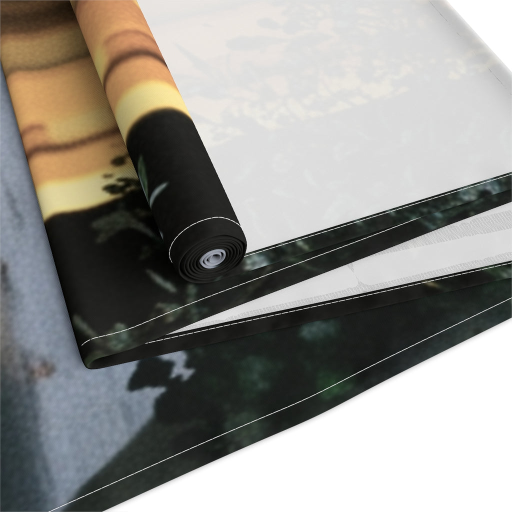 Table Runner - Twilight Courtyard Dining | Echovira Gallery