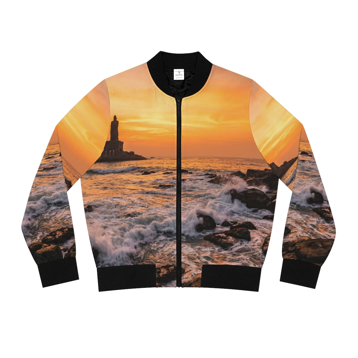 Women's Bomber Jacket - Majestic Dawn