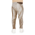Kids Leggings - Cozy Baby Hand in Soft Blanket Print |...