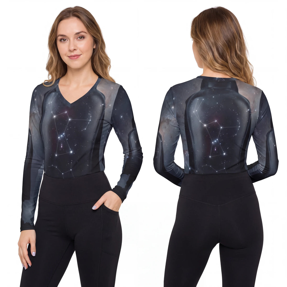 Women's Long Sleeve V-neck Orion Shirt