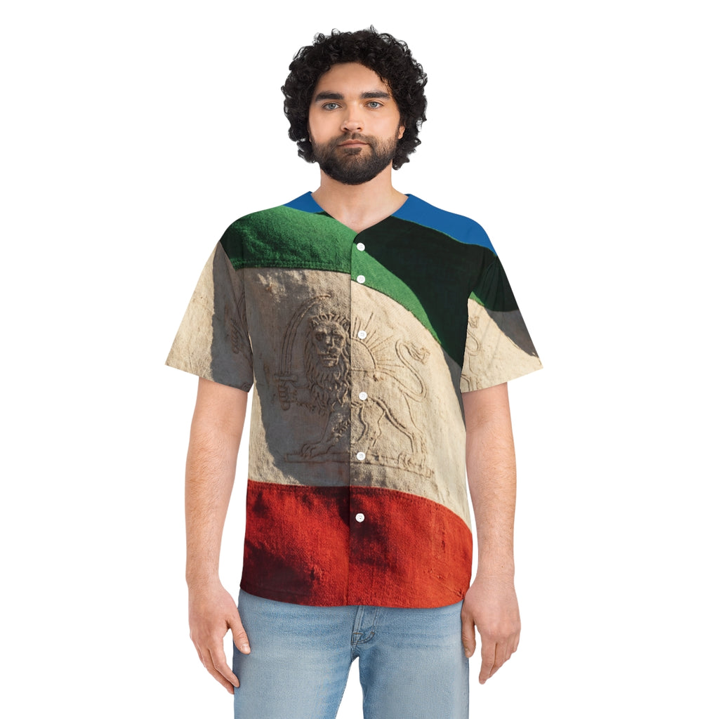 Men's Baseball Jersey - Flag