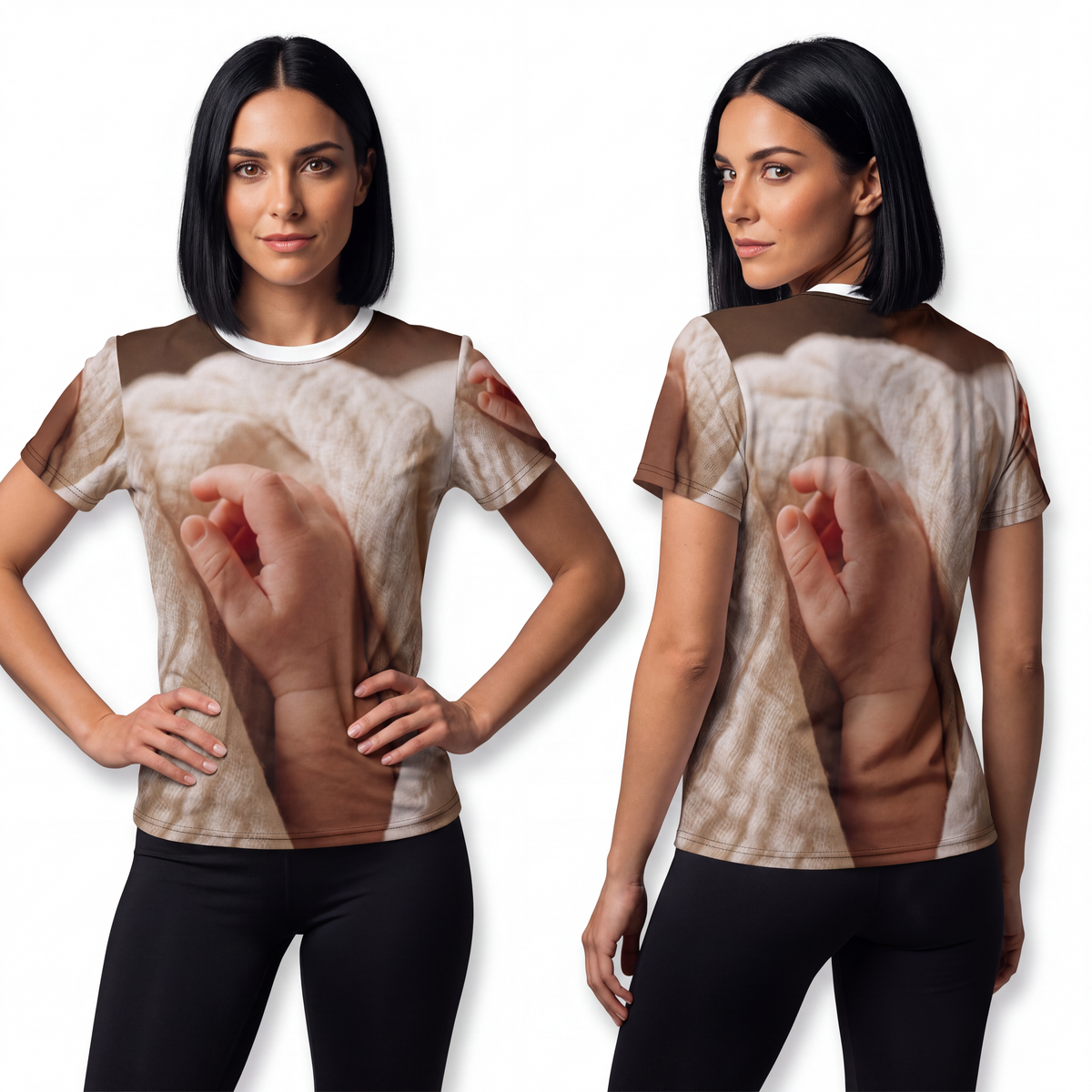 Unisex Cut & Sew Tee - Cozy Cream Lounge | Echovira Gallery