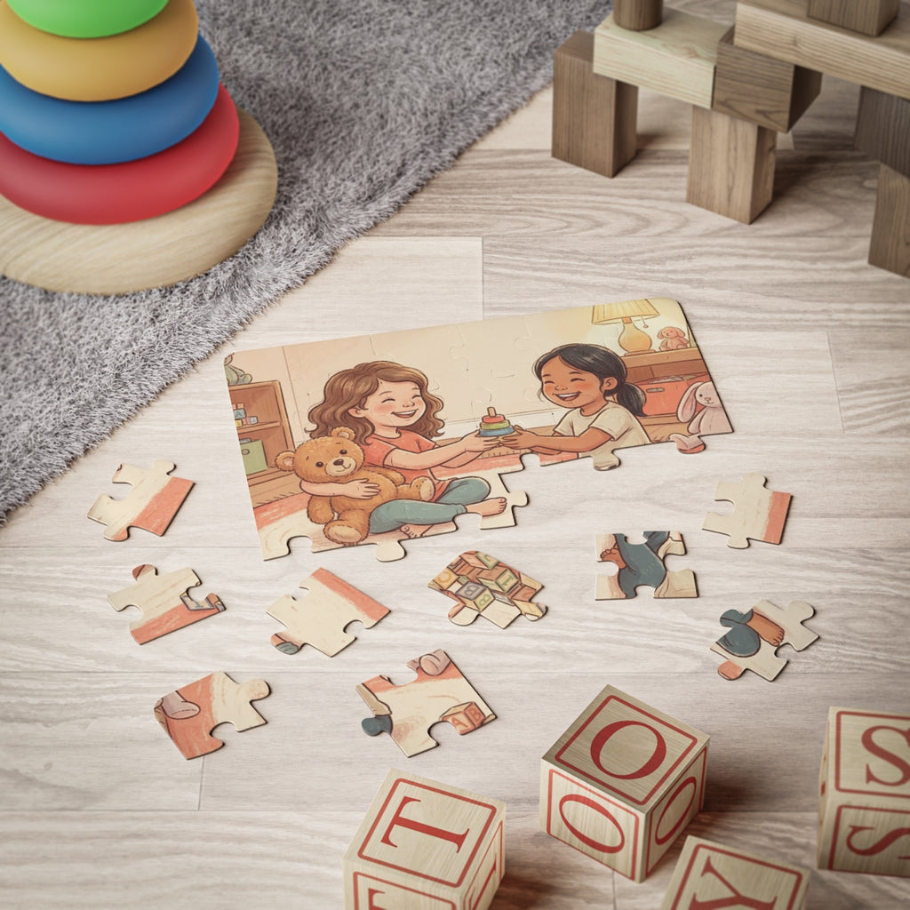 Kids' Puzzle 30-Piece - Playroom Pals | Echovira Gallery