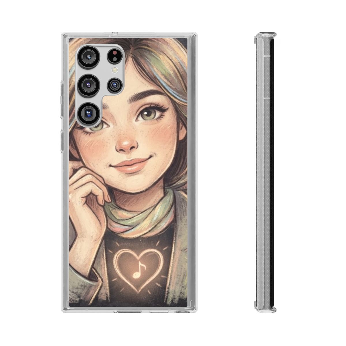 Clear Impact-Resistant Cases - Clear Impact Case - Melodic...