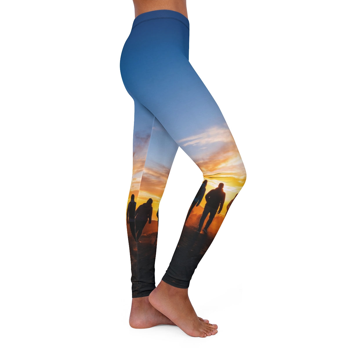 Women's Casual Spandex Leggings - Sunset Ridge | Echovira...