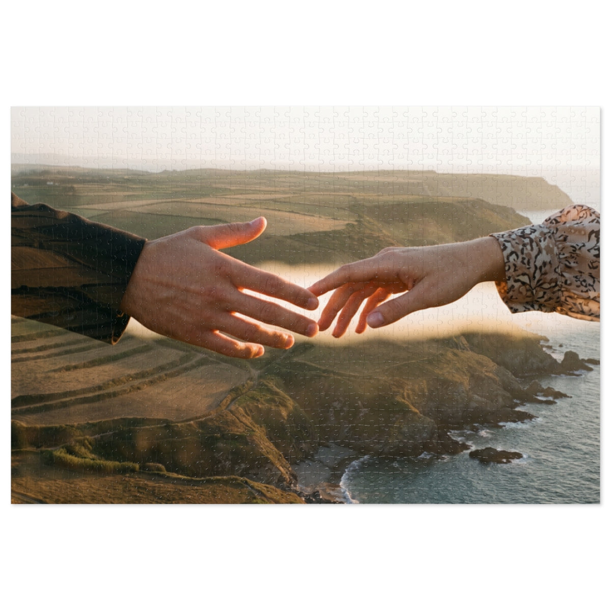 Jigsaw Puzzle with Tin - The Infinite Touch | Ethereal... |...